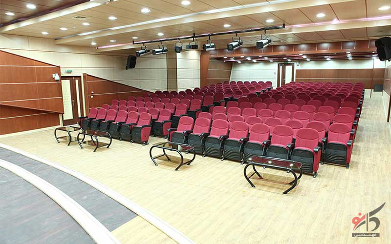 کاربرد کف کاذب در آمفی تئاتر