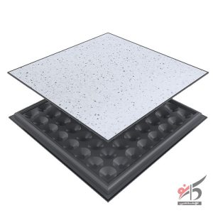 تایل فولادی روکش pvc آنتی استاتیک کارنو